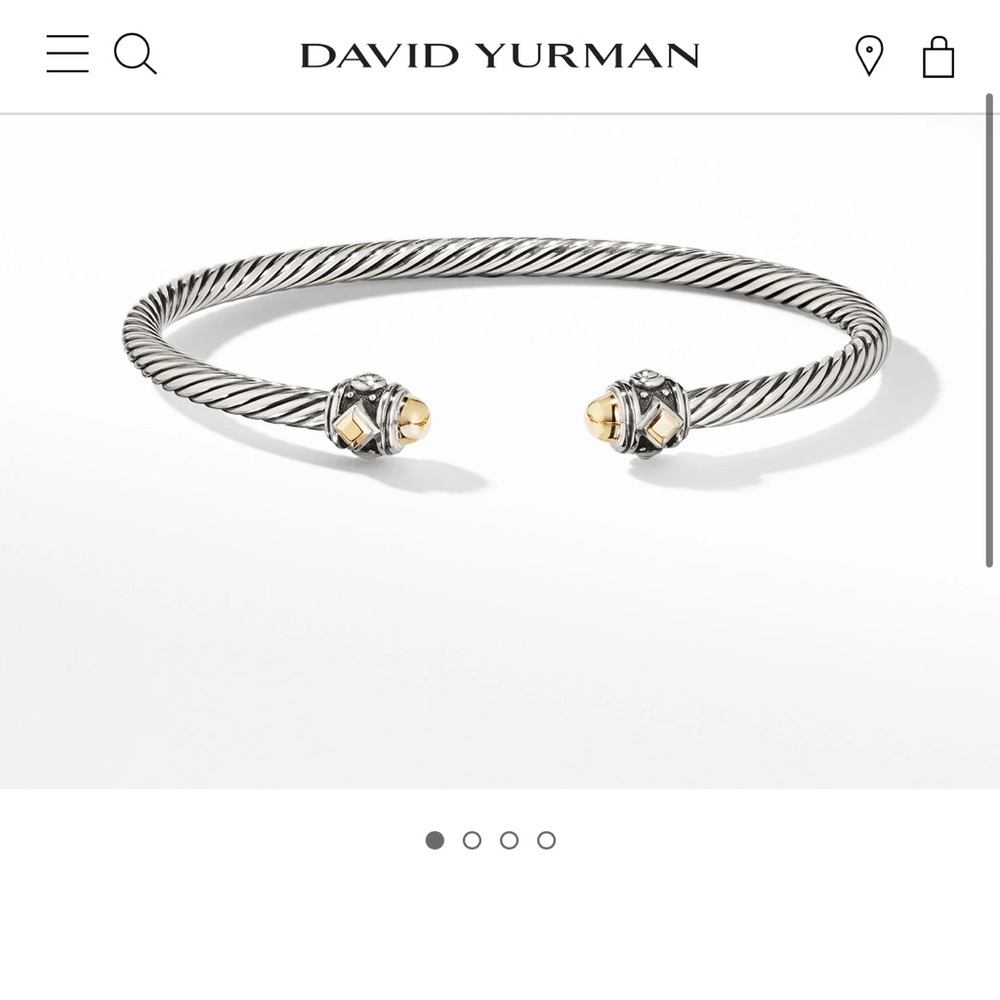 David Yurman Renaissance Bracelet with Gold